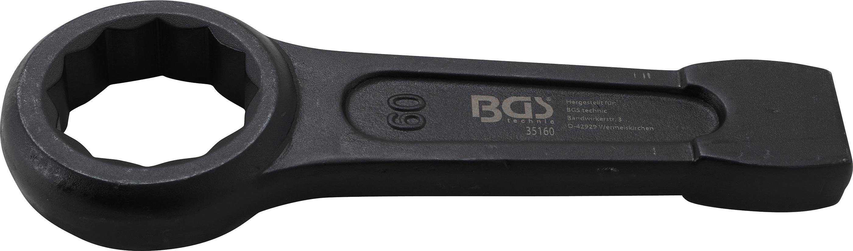 BGS technic Ringschlüssel Schlag-Ringschlüssel, SW 60 mm