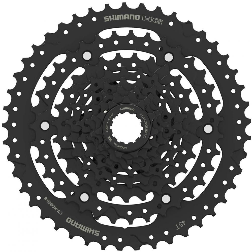 Zahnkranz SHIMANO Kassette CS-HG300-8 8-fach Kassette - 300-8, 8, 8-fach, 11-13