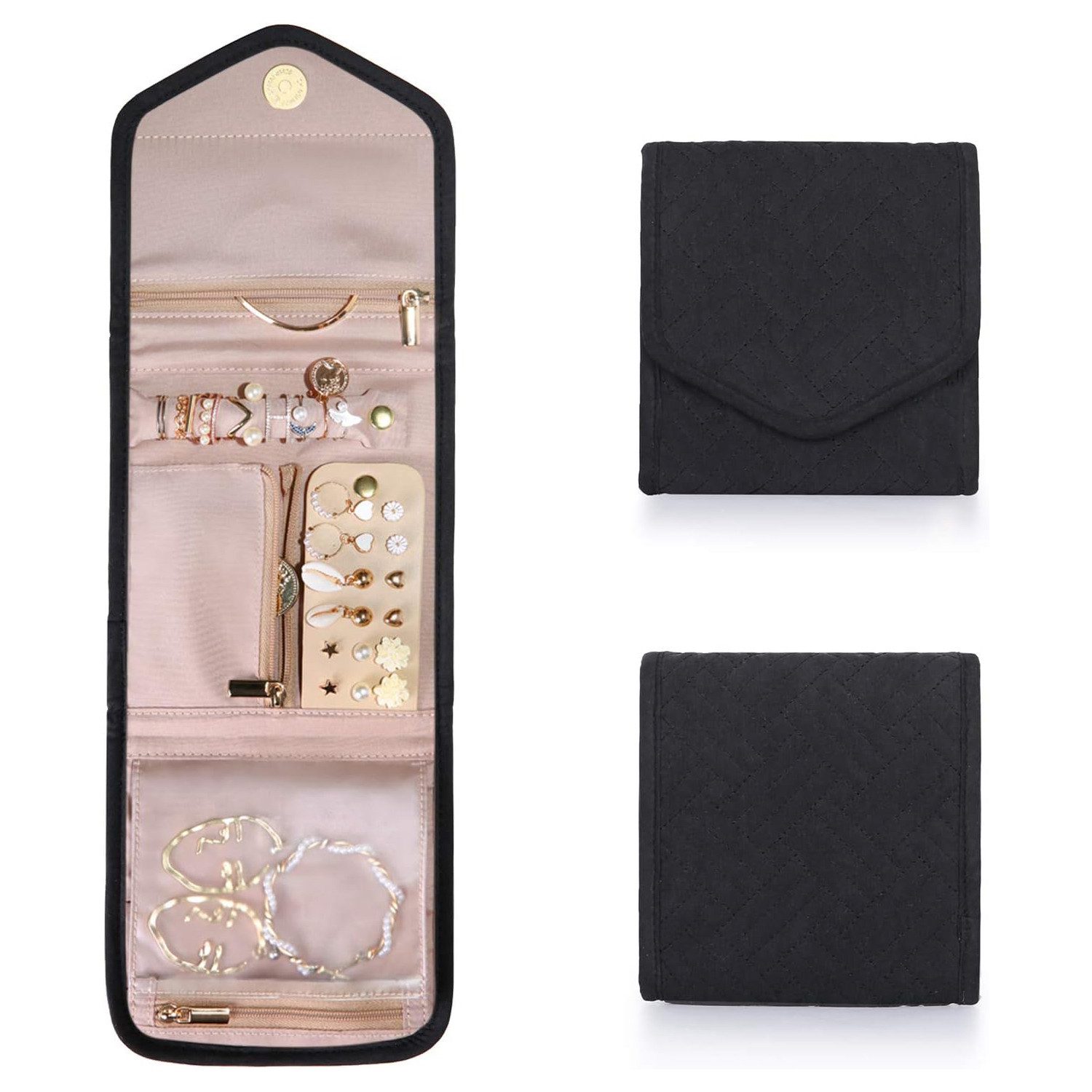 Coonoor Schmuckkasten Reise Schmuckaufbewahrung, Schmuck Organizer günstig online kaufen