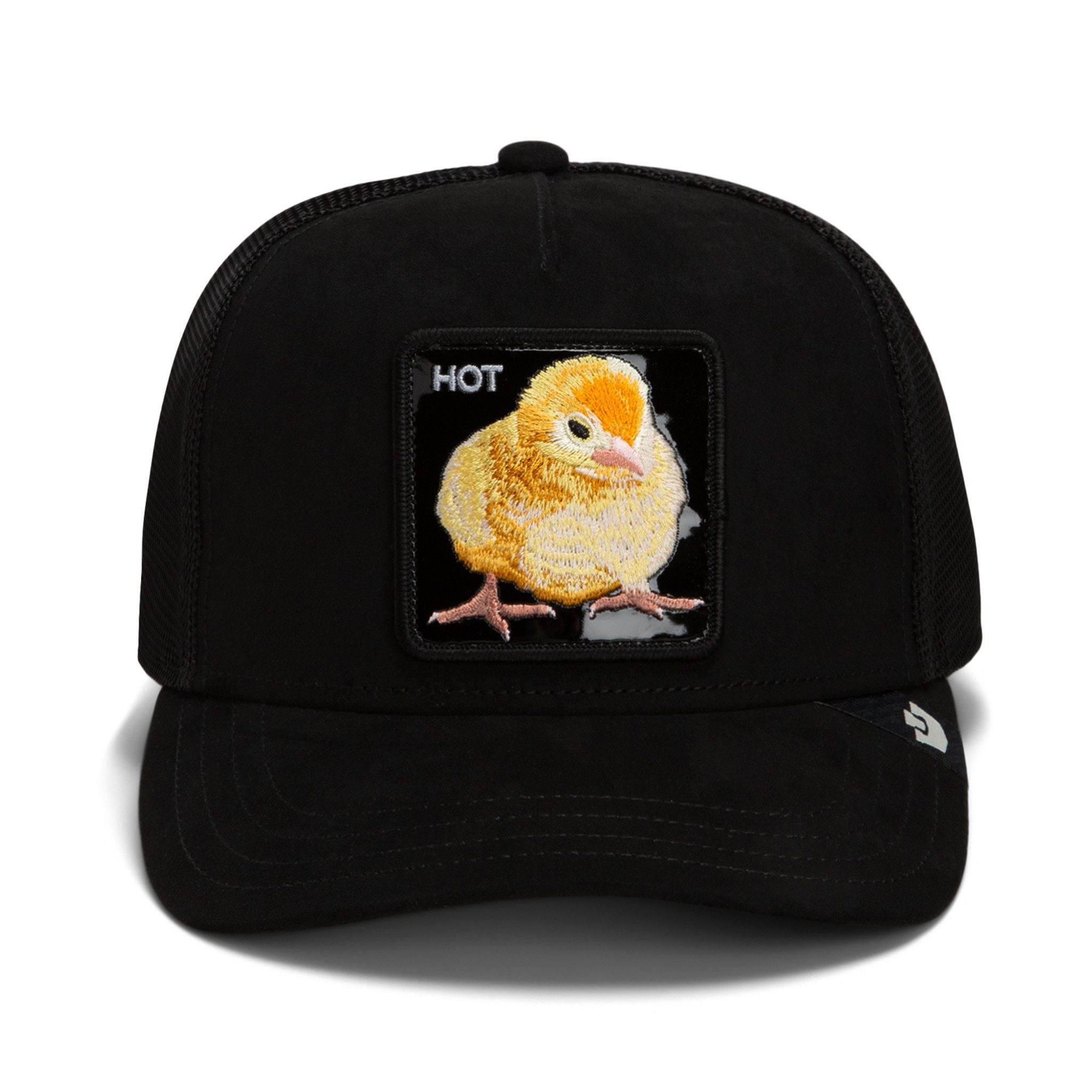 GOORIN Bros. Trucker Cap Goorin Bros. OG Trucker Cap Core Mesh Black Out Chick Void (Basecap, Basecap, Meshcap, Trucker Kappe)