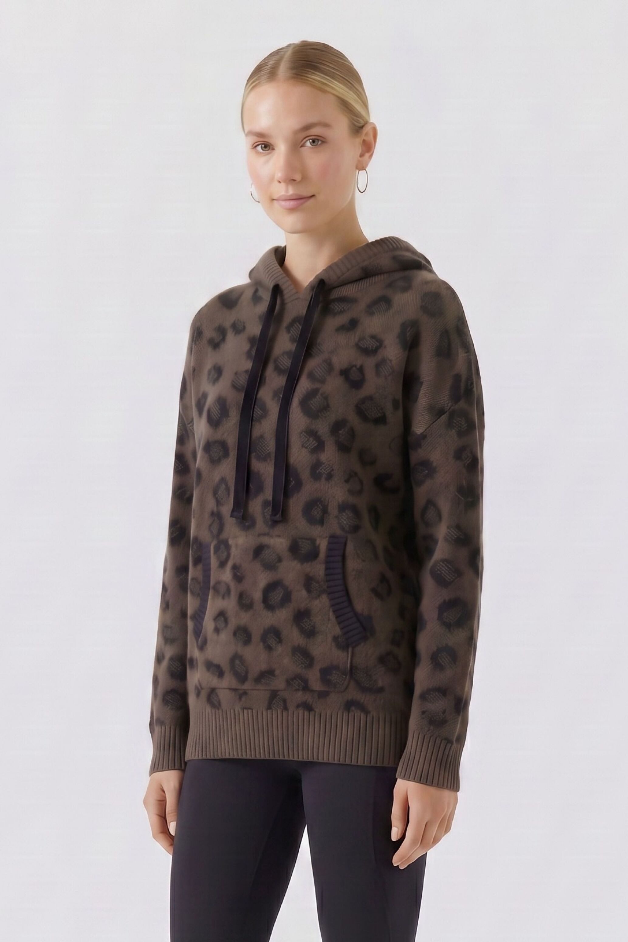 Oui Hoodie Lässig geschnitten