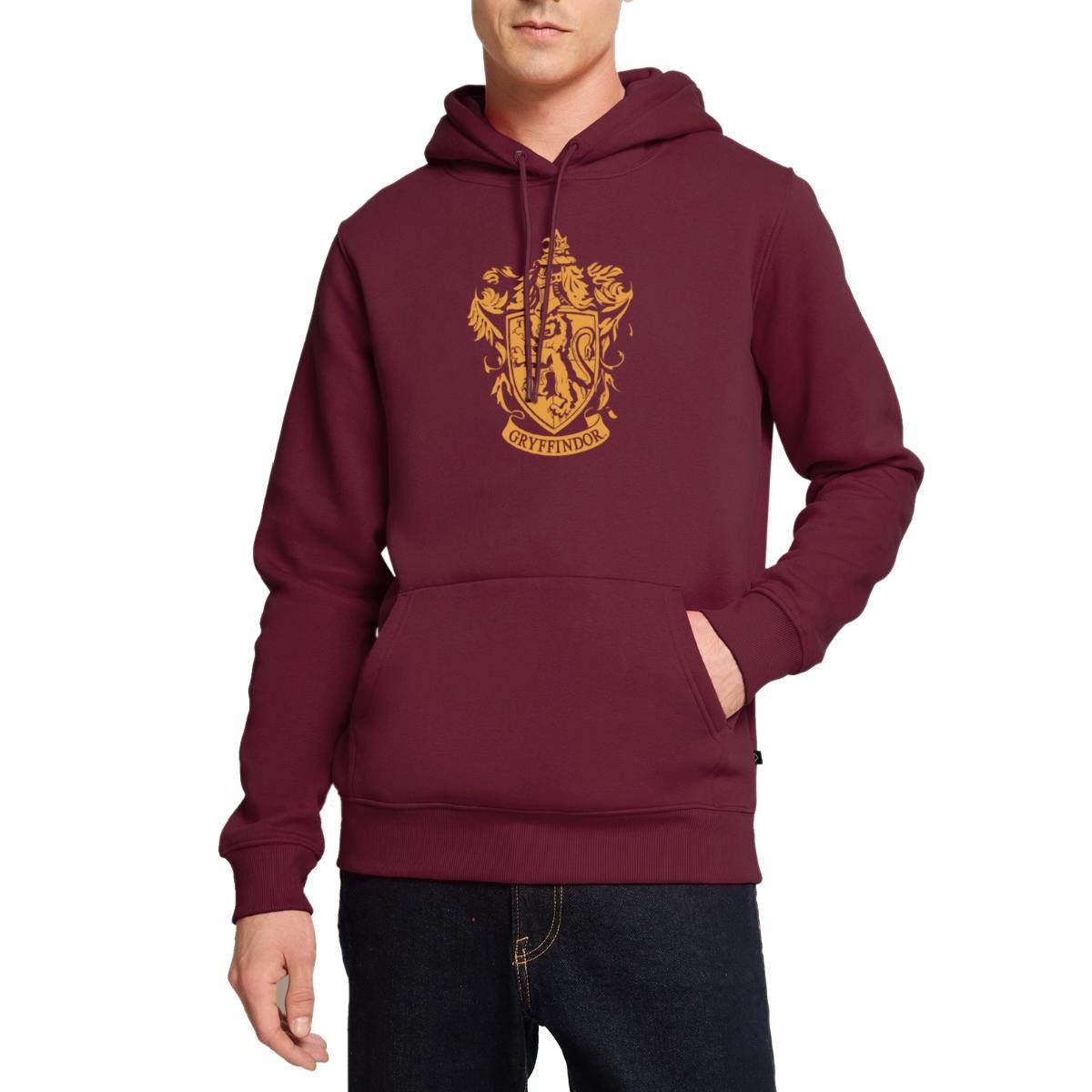 Spreadshirt Hoodie Harry Potter Haus Gryffindor Wappen Logo Herren Premium Hoodie (1-tlg)