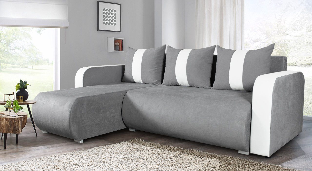 Sofnet Ecksofa Rino, mit Schlaffunktion und günstig online kaufen