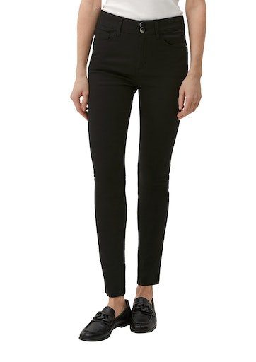 s.Oliver BLACK LABEL 5-Pocket-Jeans mit Doppelknopf-Verschluss