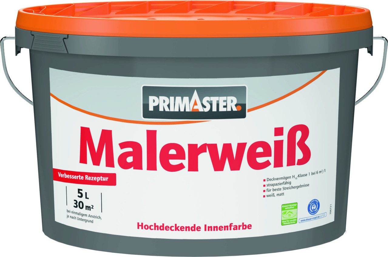 Primaster Metallschutzlack Primaster Wandfarbe Malerweiß