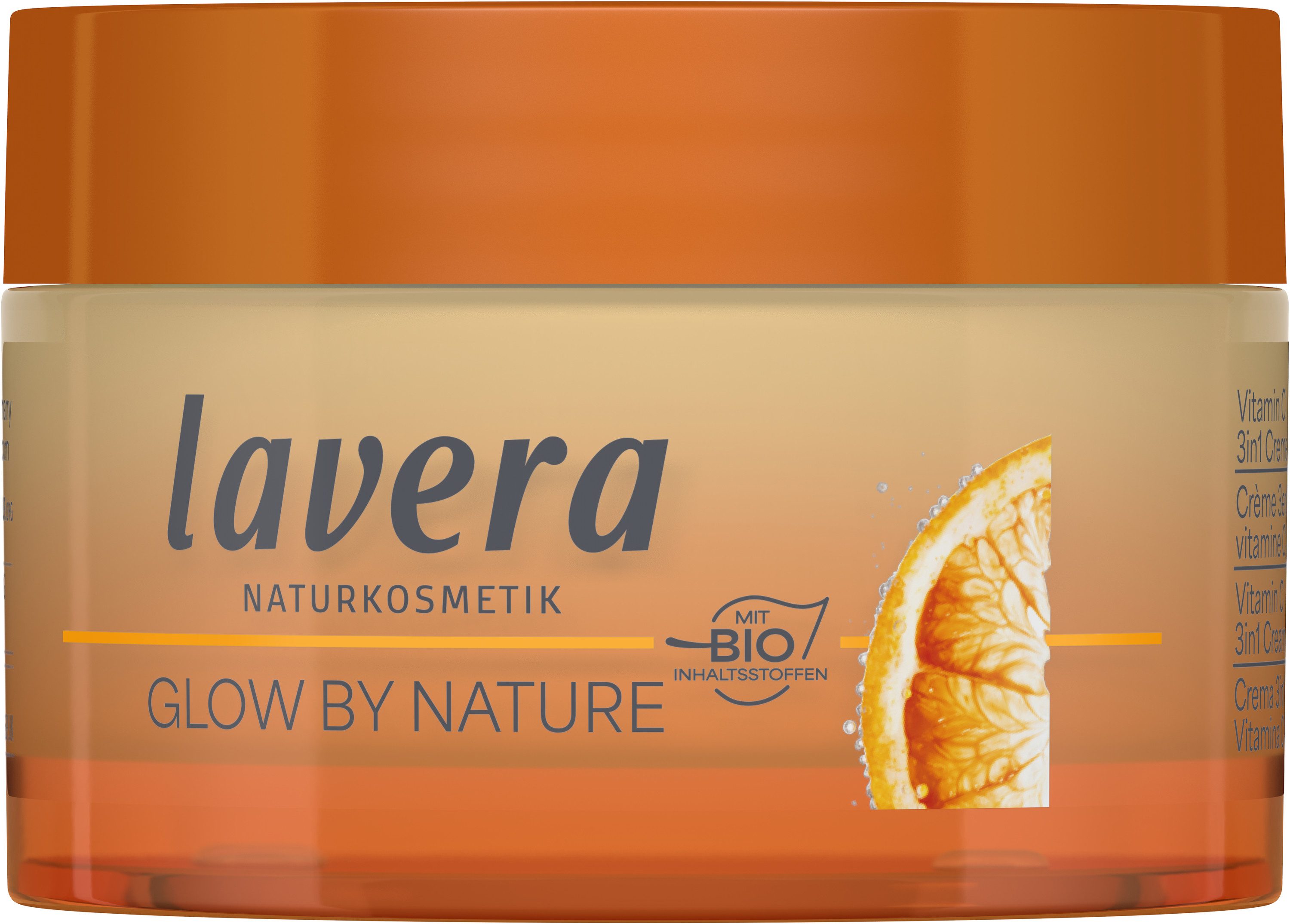 lavera Gesichtspflege Glow By Nature Vitamin C 3in1 Creme, 1-tlg.