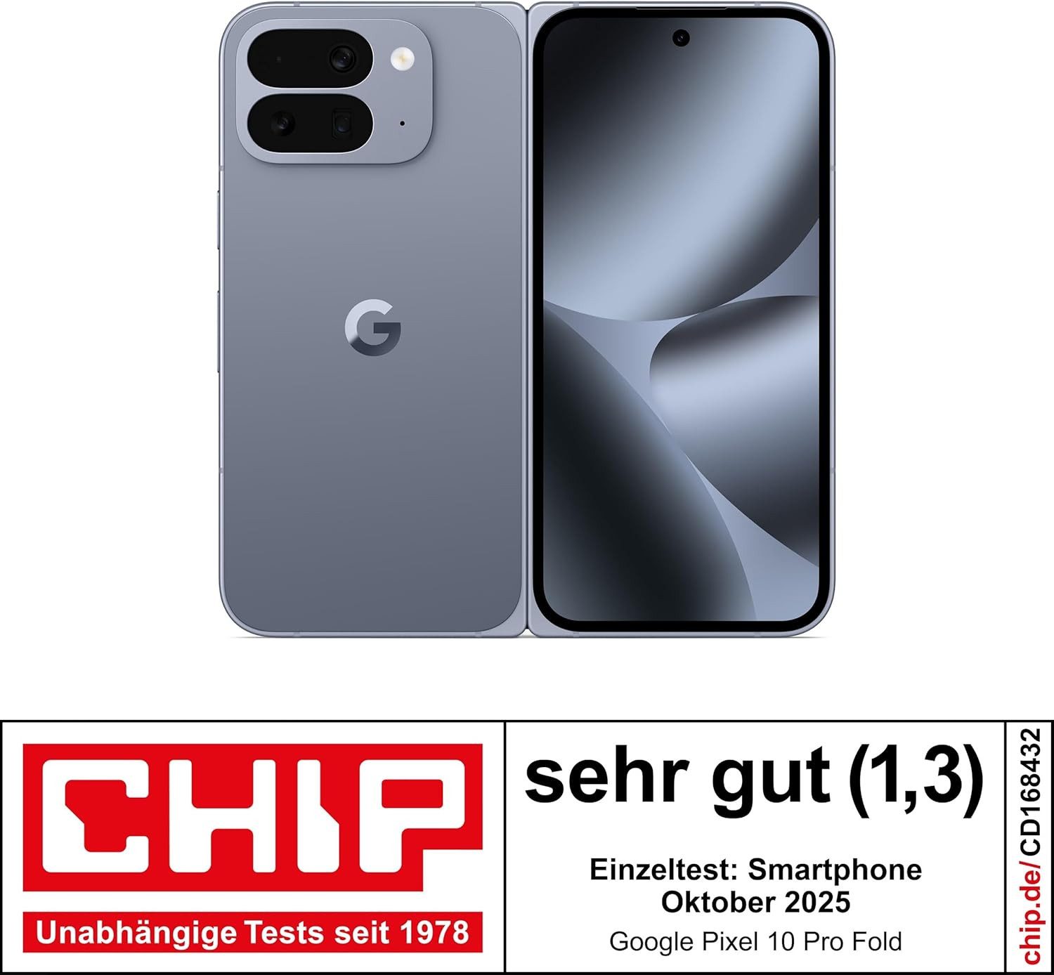 Google Google Pixel 10 Pro Fold 512GB Smartphone (16,25 cm, 48 MP Kamera, 120 Hz 48 MP 16 GB RAM)