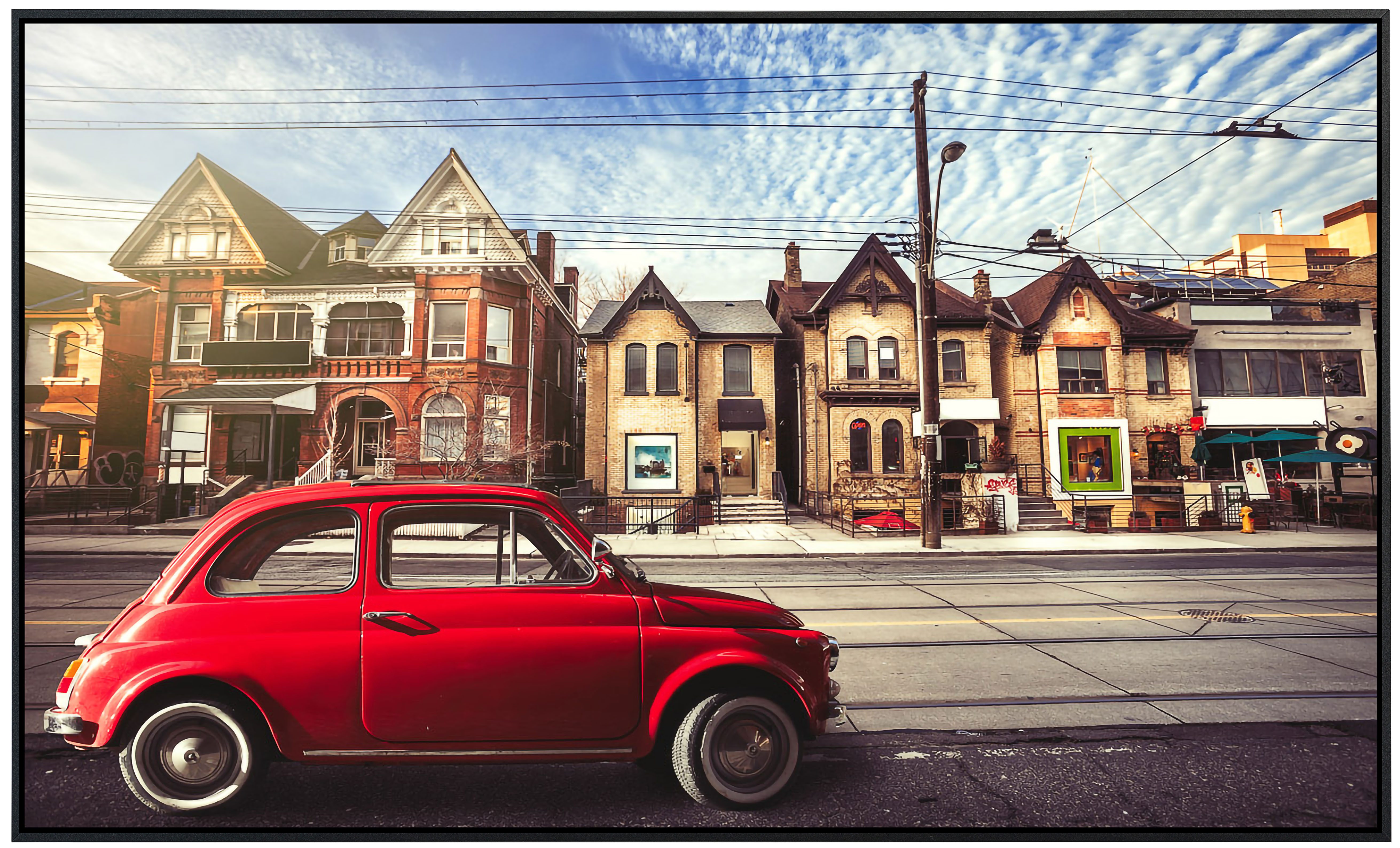 Papermoon Infrarotheizung INFRAROT-BILD-HEIZUNG, Auto, TÜV-Rheinland/GS zertifiziert, angenehme Strahlungswärme