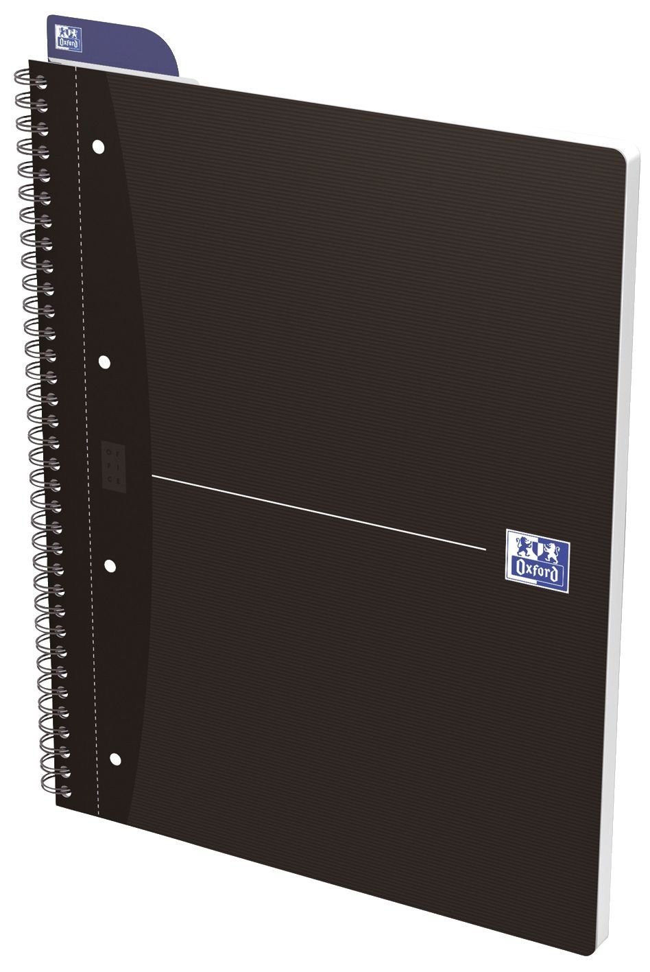 OXFORD Notizblock Oxford 100050228 Office Collegeblock - A4, kariert, schwarz