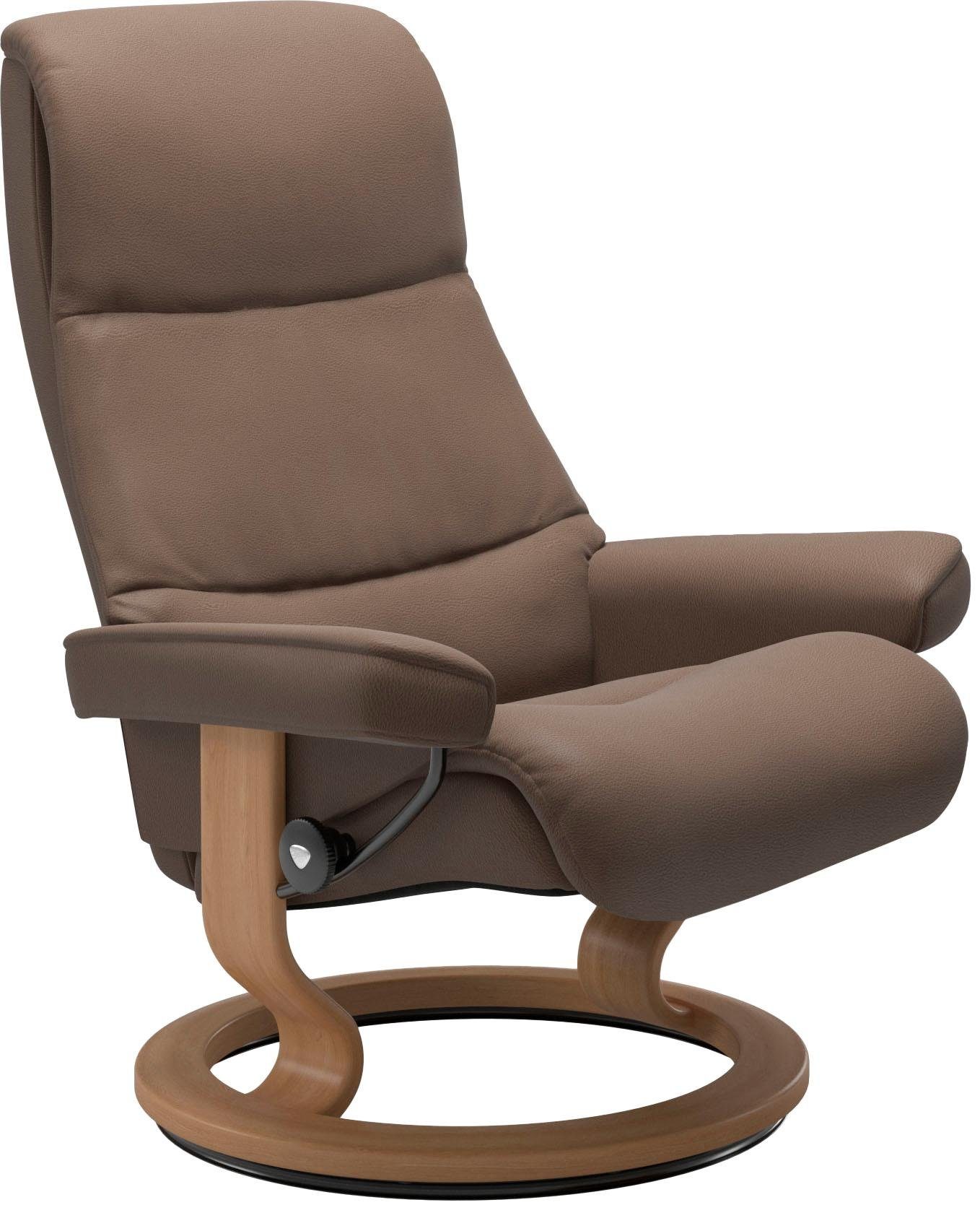 Größe Relaxsessel Stressless® mit Eiche Base, Classic View, S,Gestell