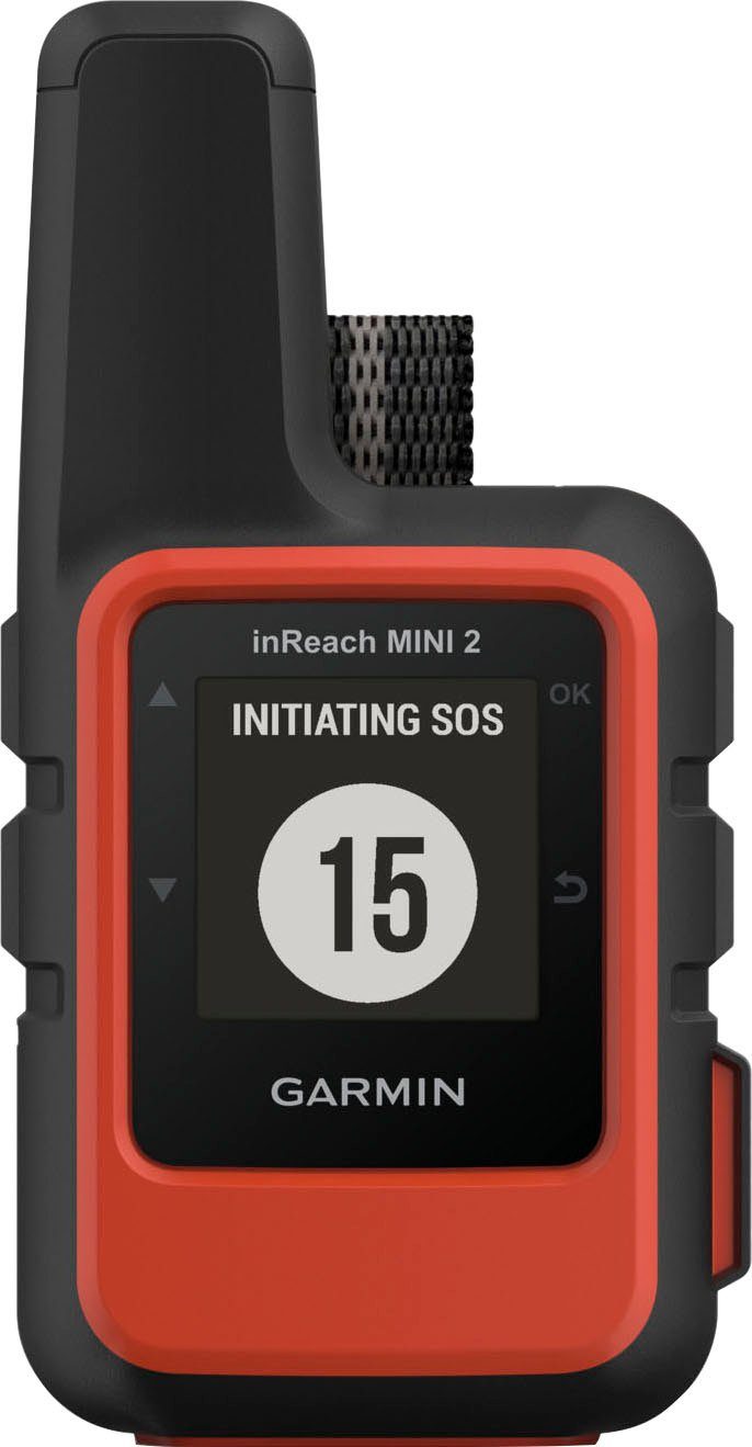 Garmin Garmin inReach Mini 2 Black GPS EMEA Outdoor-Navigationsgerät (TracBack-Routing-Funktion, Punkt-zu-Punkt-Navigation)