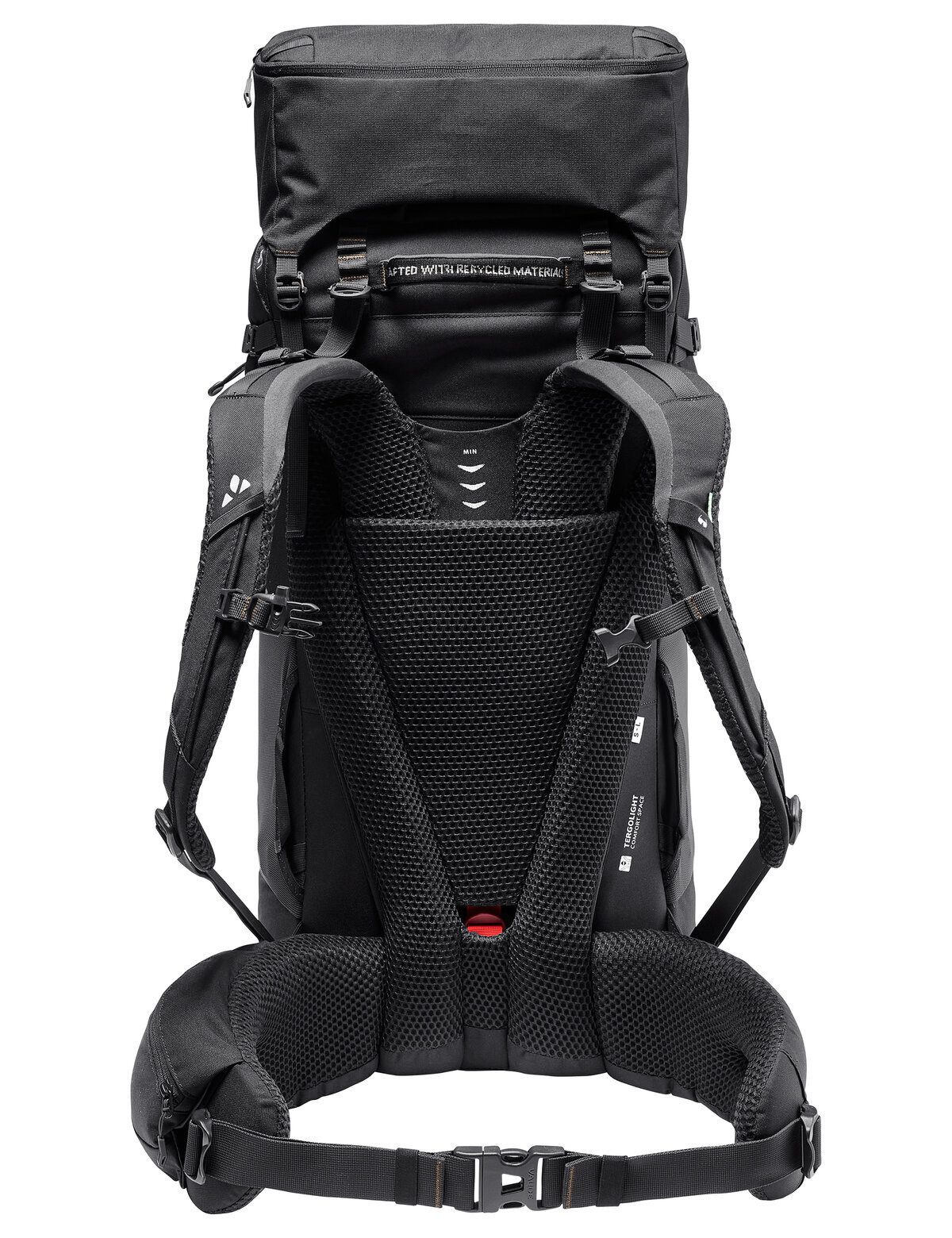 VAUDE Trekkingrucksack Astrum EVO 60+10, Rucksack für Backpacking, Reisen und Trekking, 60+10 Liter