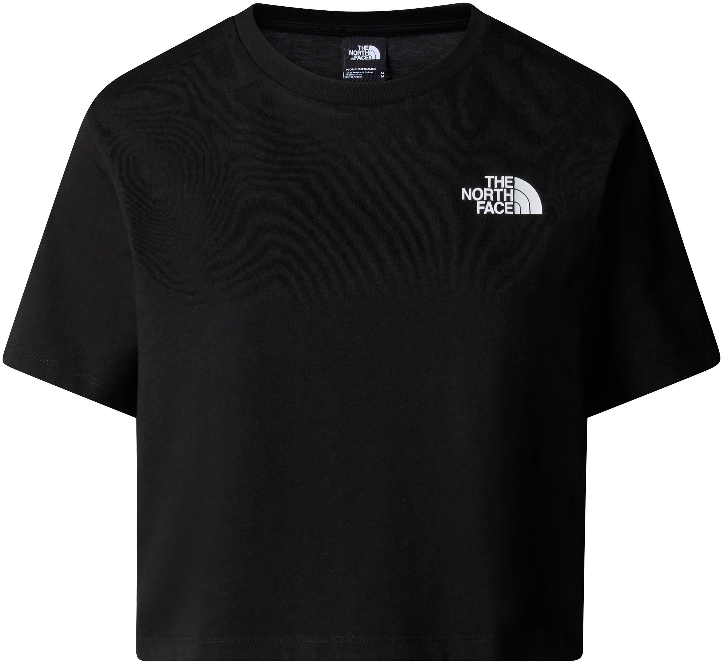 CROPPED W SIMPLE Face The TEE T-Shirt DOME North