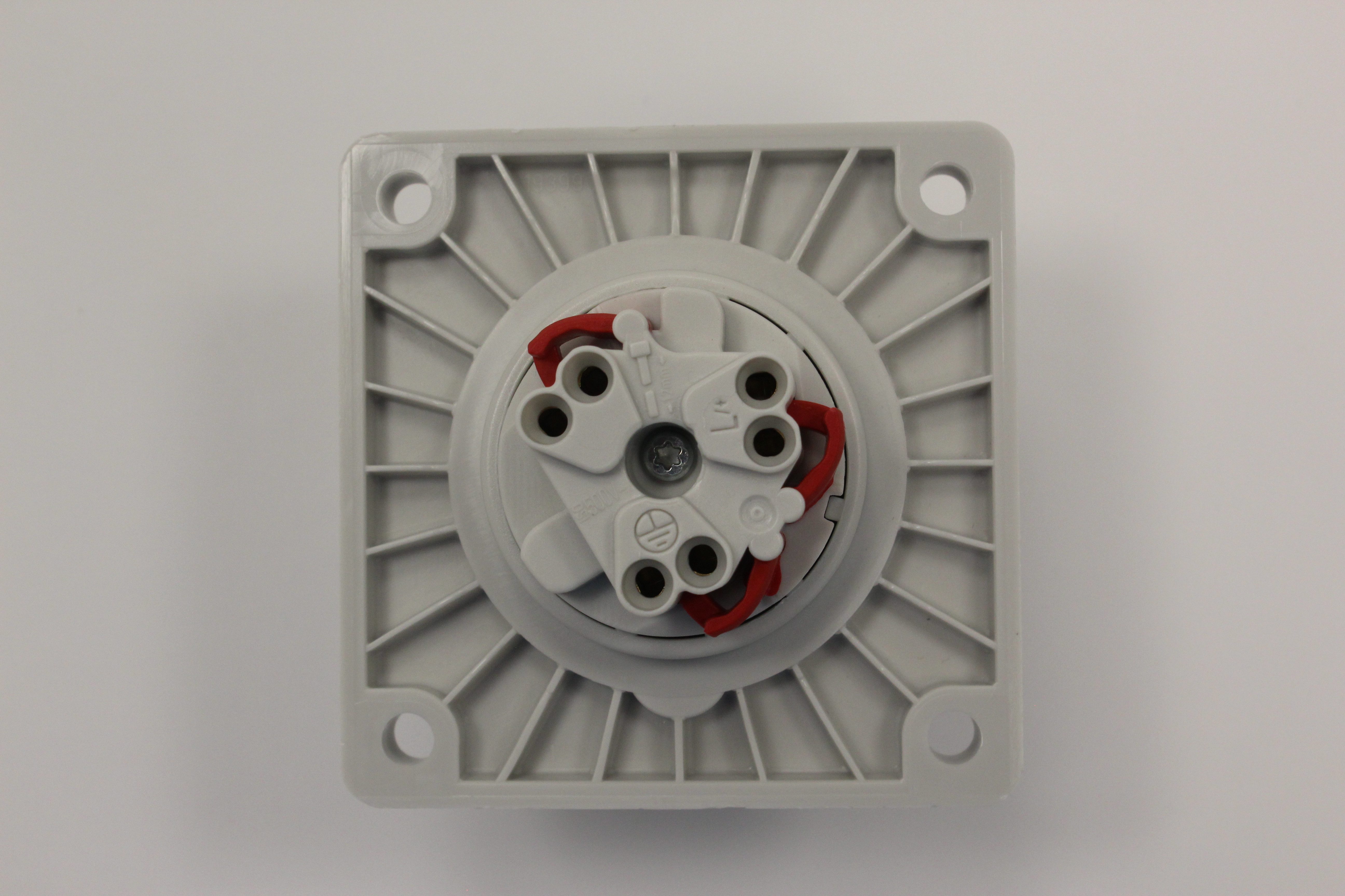 Mennekes Steckdose Mennekes Anbaudose 1668 16A, 3p, 6h, 230V IP44