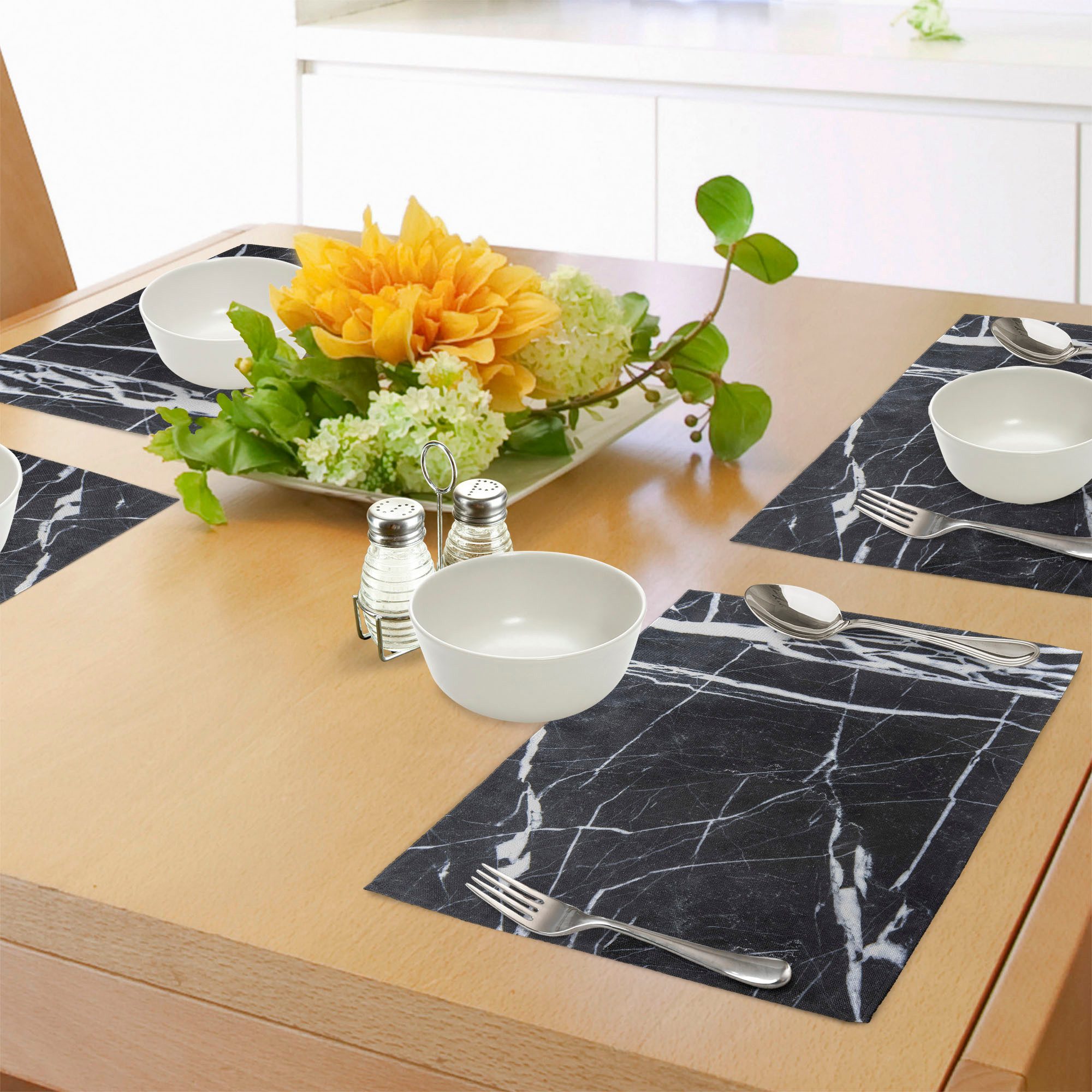 Abakuhaus Platzset Waschbare Stoff Esszimmer Küche Tischdekorations Digital günstig online kaufen