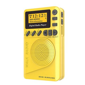 yozhiqu DAB+ Digitales UKW-Radio, LCD-Display guter Klang, lange Lebensdauer Digitalradio (DAB)