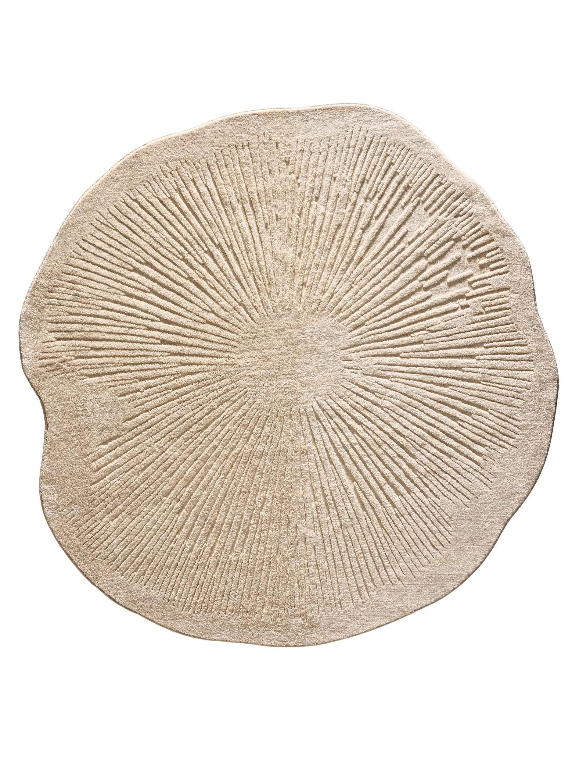 benuta Teppich Pam, rund, Höhe: 6 mm, Kunstfaser, Berber, Ethno-Style, Wohnzimmer