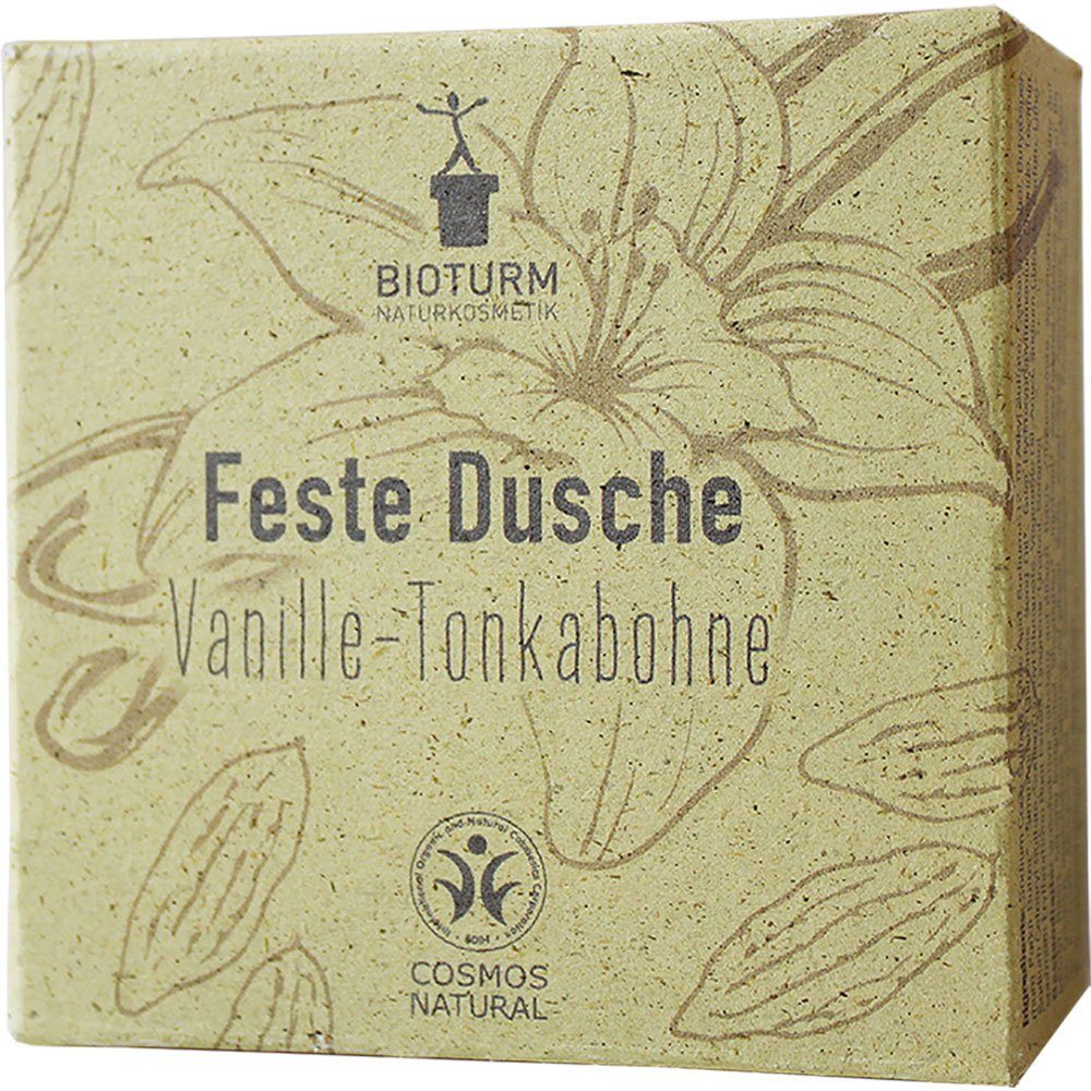 100 Vanille-Tonkabohne, g Duschseife Dusche Feste Feste Bioturm