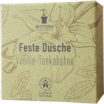 Bioturm Feste Duschseife Feste Dusche Vanille-Tonkabohne, 100 g