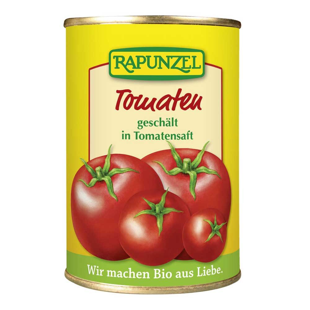 Rapunzel Gemüsekonserve Tomaten geschält - Dose 400g