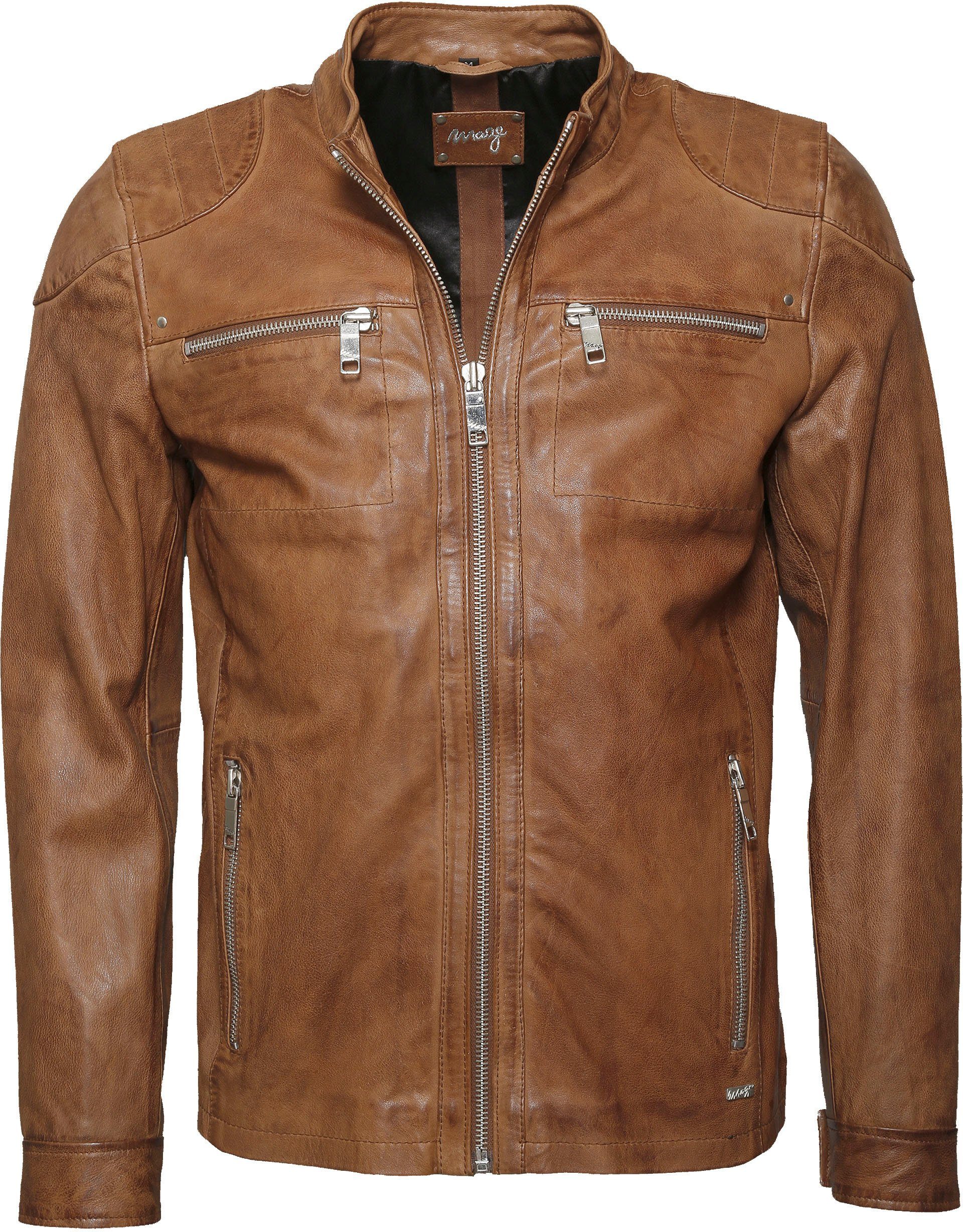 Lederjacke