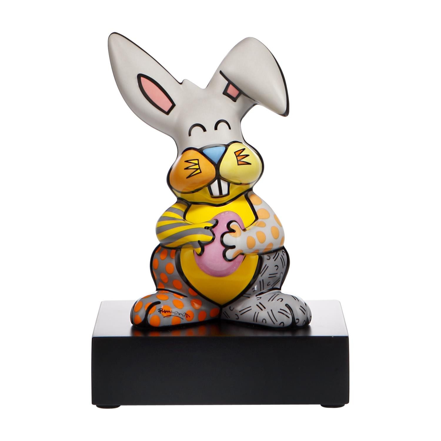 Goebel Dekofigur Romero Britto, Farbe: Mehrfarbig, Motiv: Hase