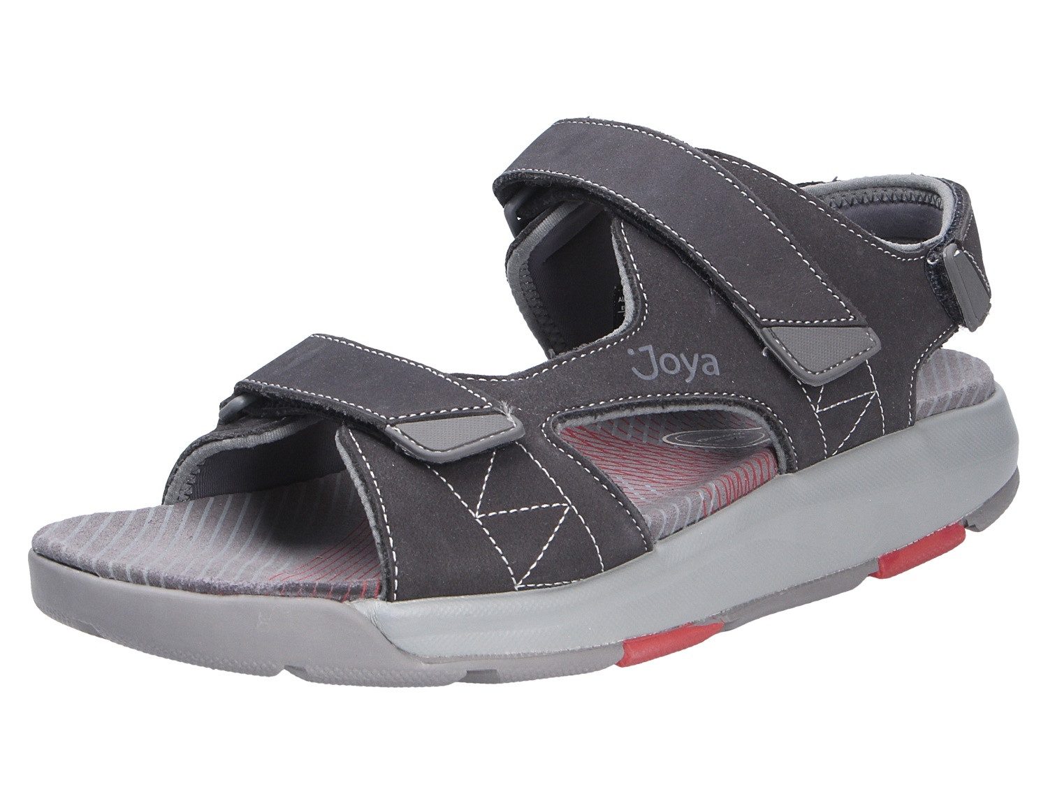 Joya Herren Sandale (Bequemes Fußbett) Echtleder