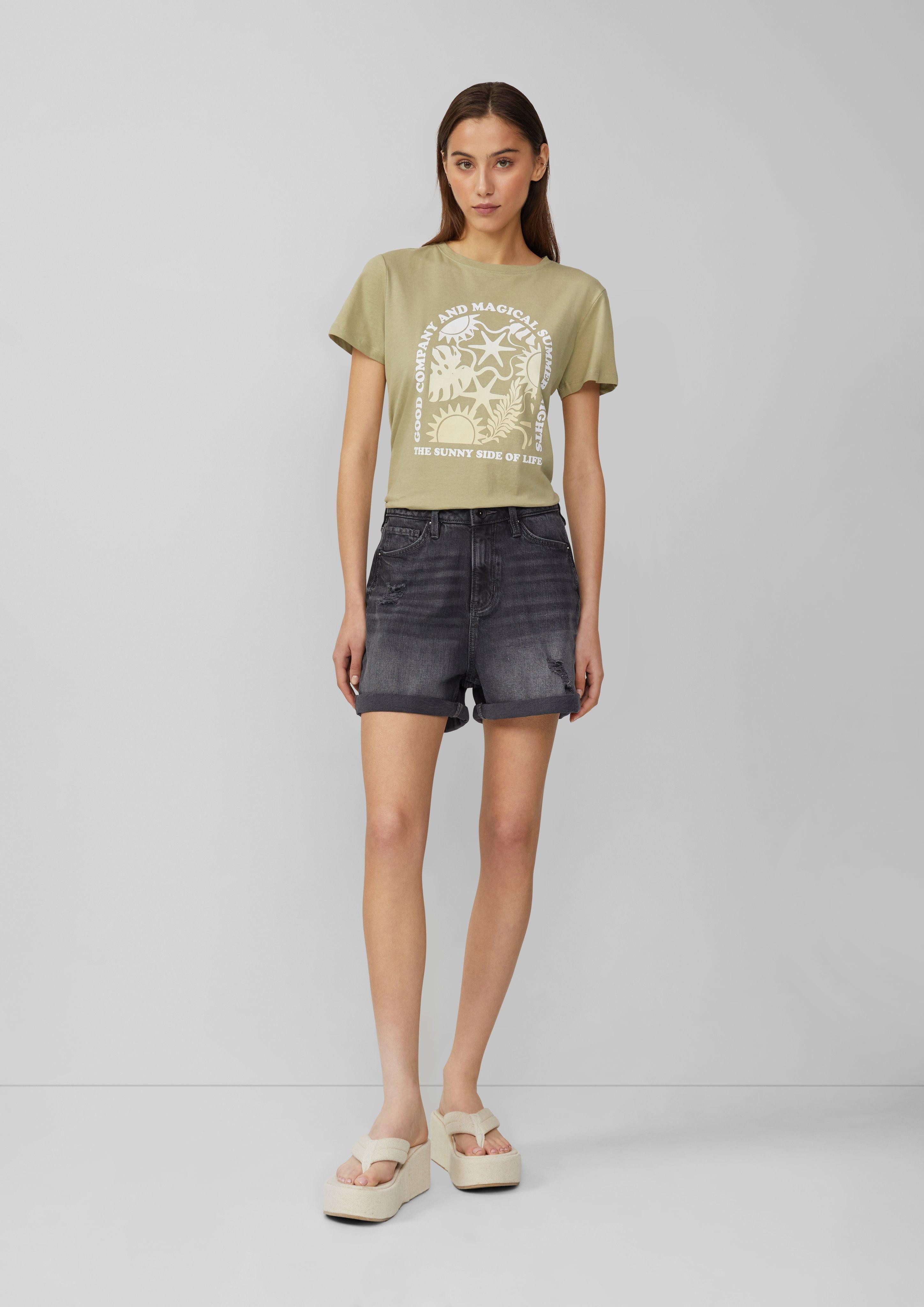 QS Shorts Jeans Mom / Relaxed günstig online kaufen