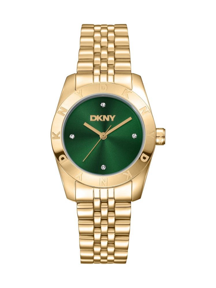 DKNY Quarzuhr DKNY Logo gold Logo gold DK1L185M0245
