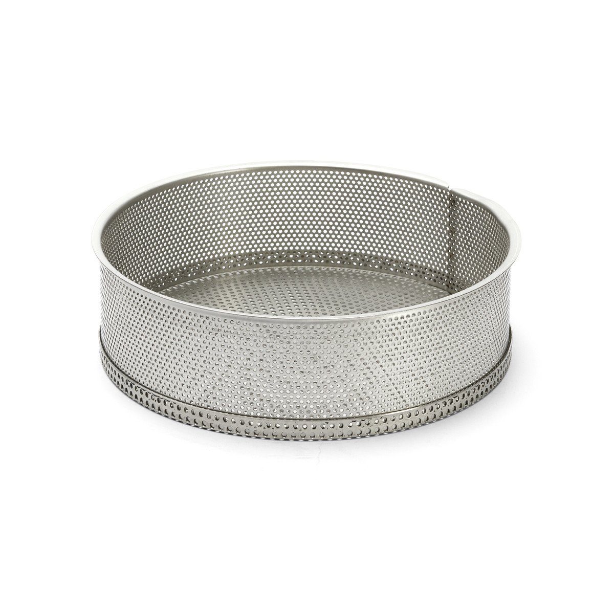 de Buyer Springform Air-System, Kuchenform 24 cm mit Backtrennfolie - Edelstahl gelocht