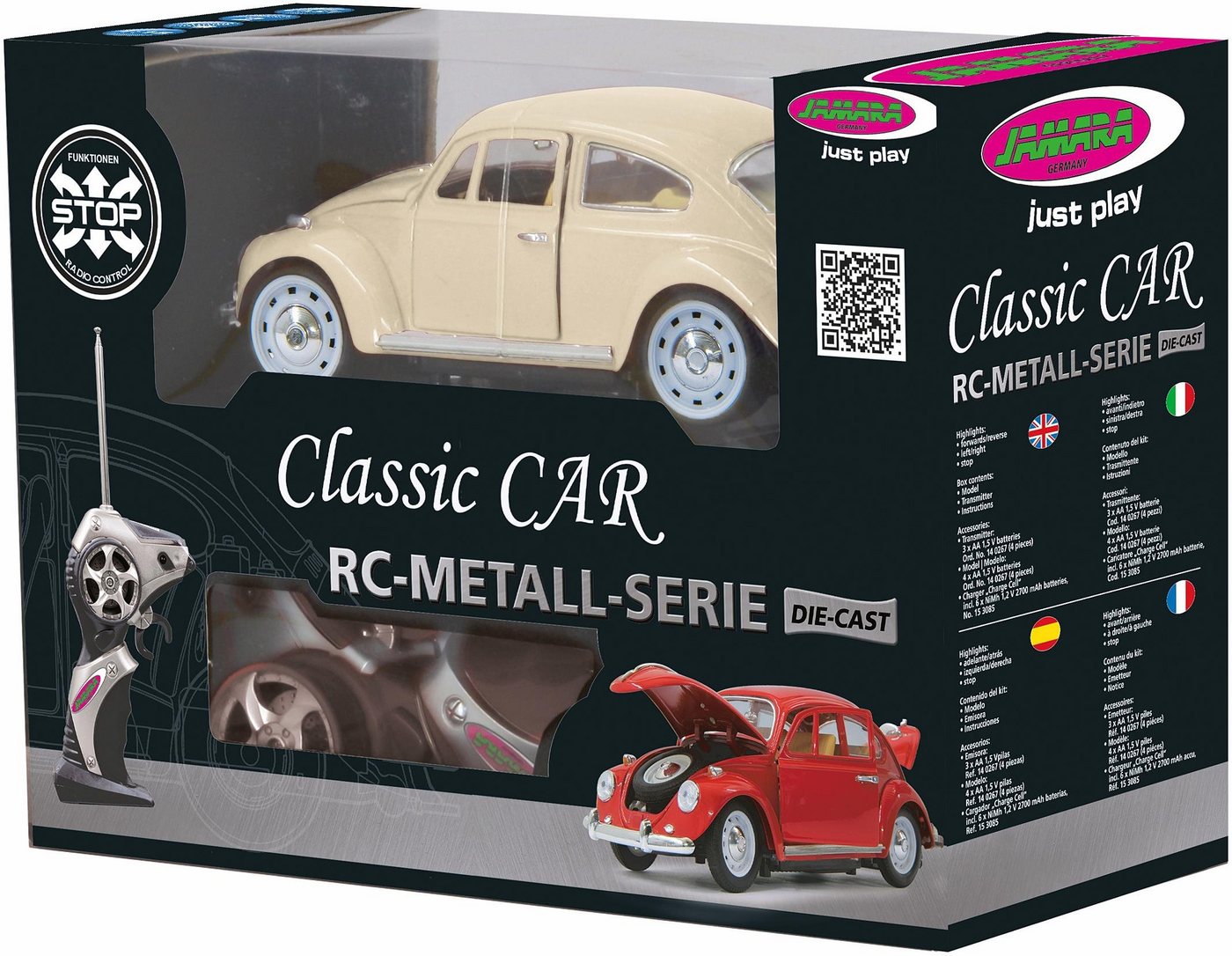 Thumbnail - Jamara RC-Auto VW Käfer, mit Metallkarosserie