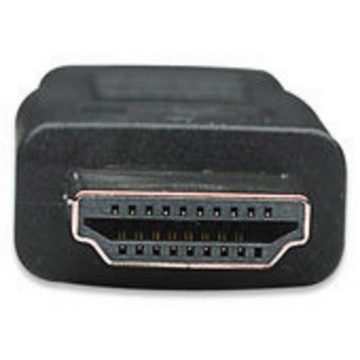 MANHATTAN HDMI / DVI Anschlusskabel HDMI-Stecker an HDMI-Kabel, schraubbar