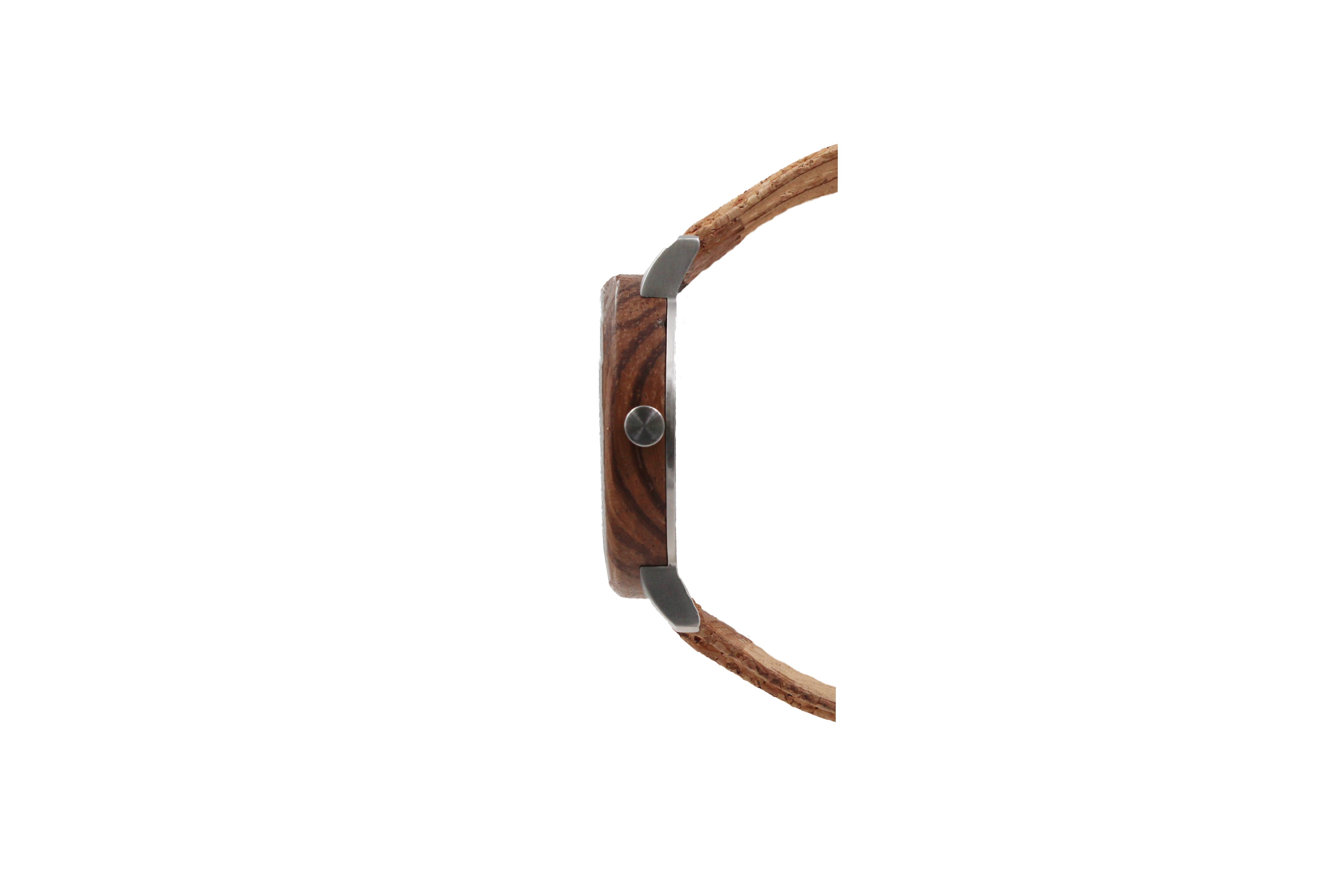 LAiMER Quarzuhr Damen Armbanduhr Jutta Kork 0133