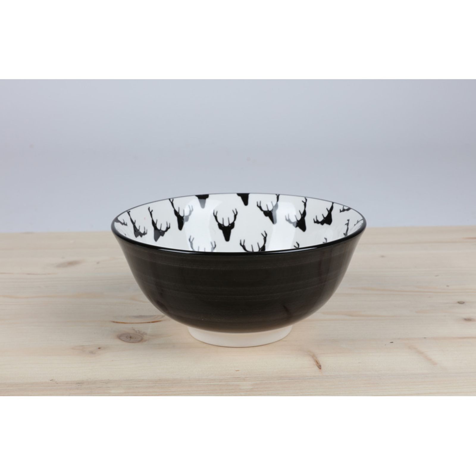 BURI Schüssel Porzellanschüssel Ø 15,5 cm klassisch elegant, Porzellan