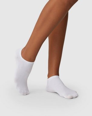 NERS Sneakersocken 10 Paar für Damen und Herren aus gekämmter Baumwolle, ohne Naht (10-Paar, 10 Paar) mit Komfortbund, ALLTAG & SPORT