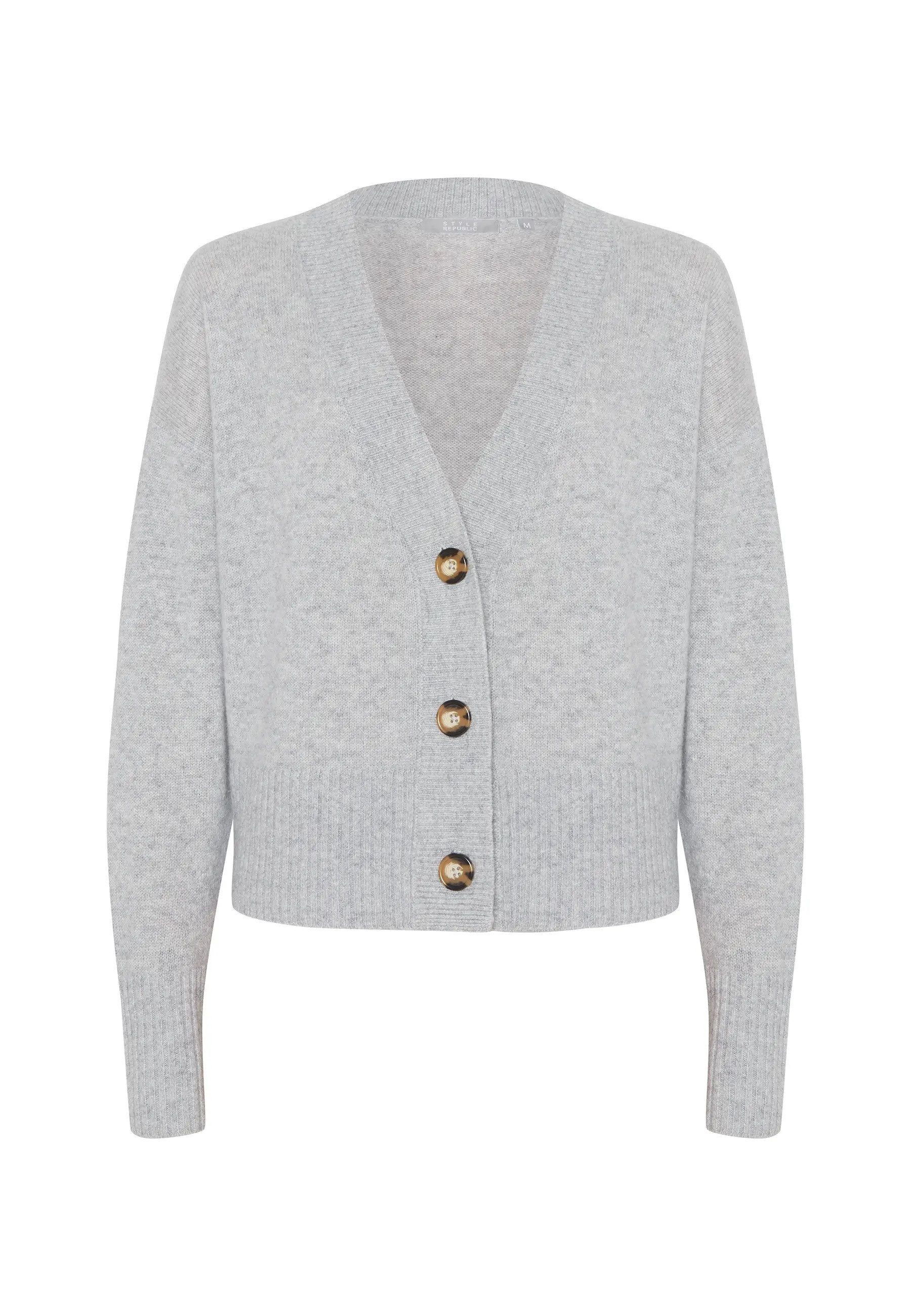 Style & Republic Cardigan Kaschmir Cardigan Damen_AW22 Kaschmir Cardigan Da günstig online kaufen