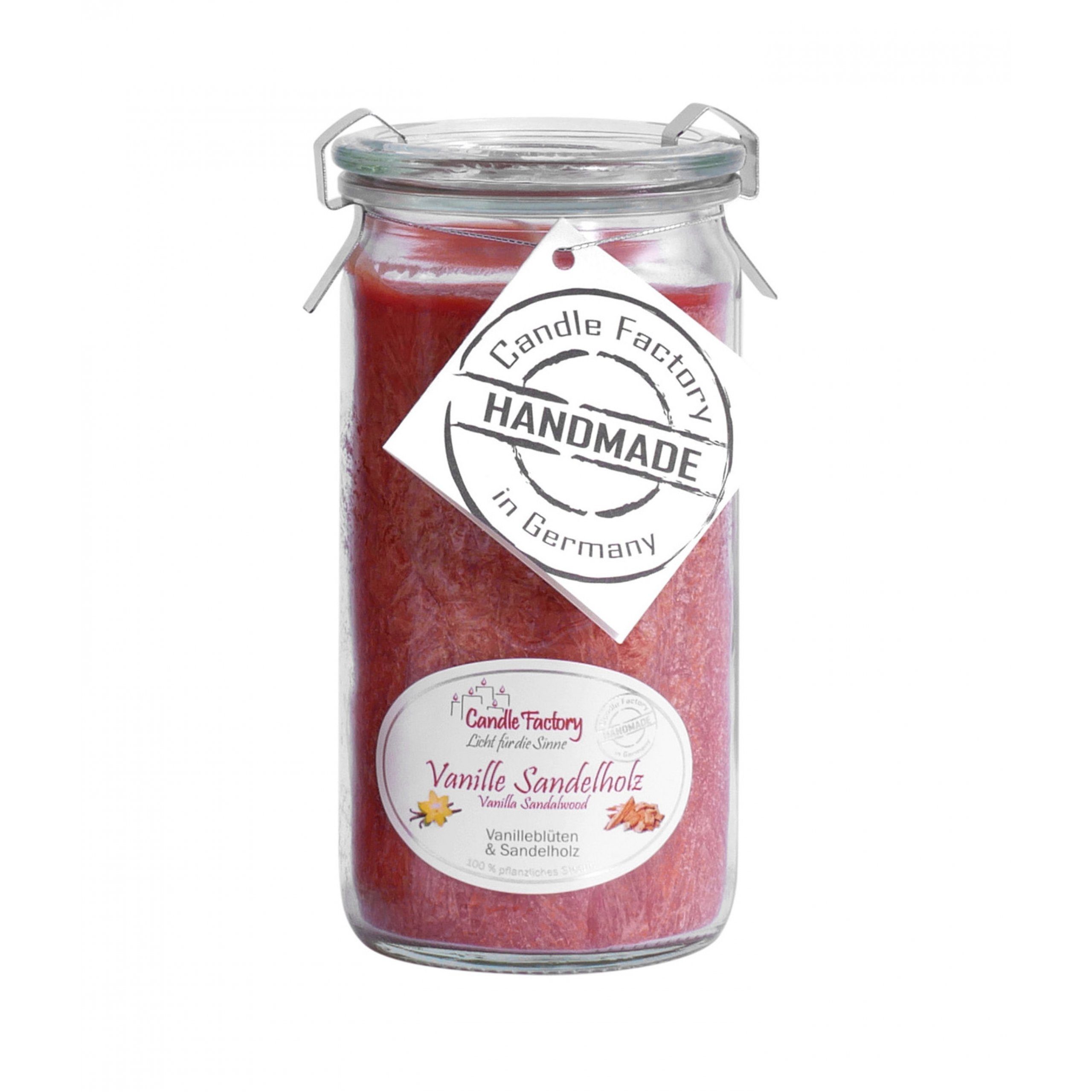 Candle Factory Duftkerze Candle Factory Mini Jumbo Vanille Sandelholz Duftk günstig online kaufen