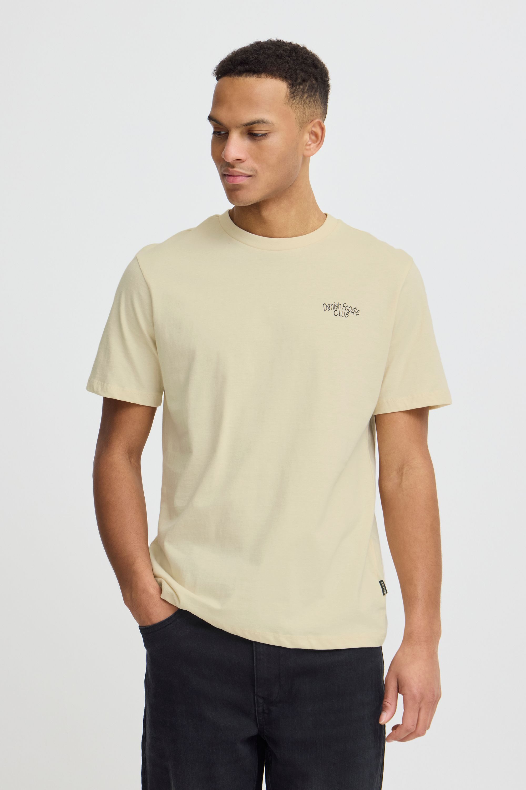 Blend Rundhalsshirt BHVAGNER Basic T-Shirt mit Rundhalsausschnitt