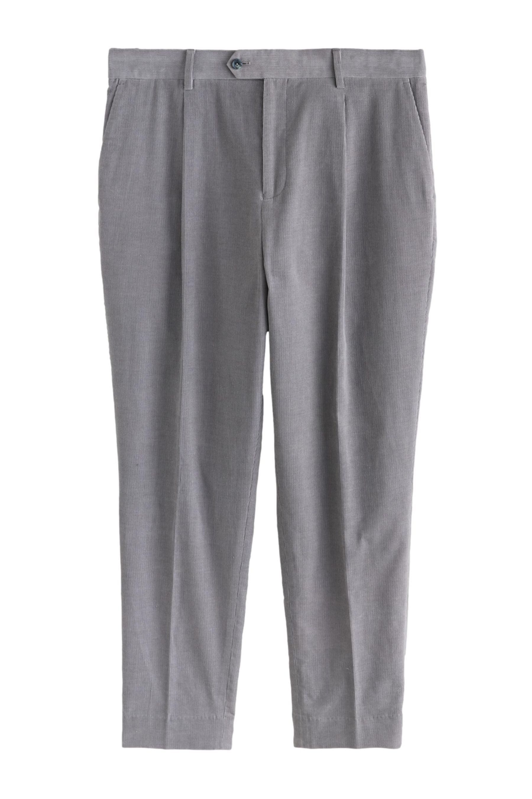 Anzughose Slim Fit Cord-Anzughose
