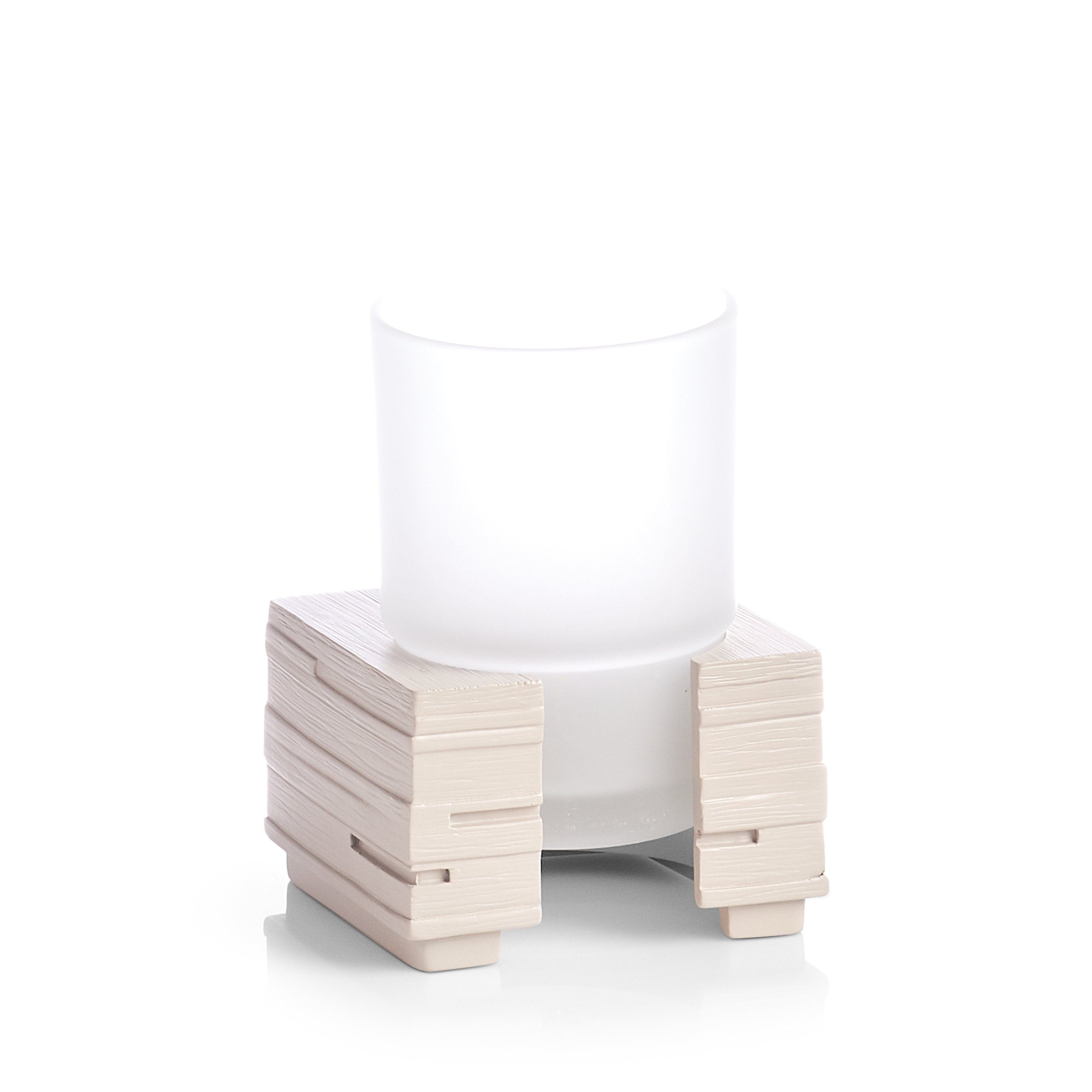 HTI-Living Zahnputzbecher Zahnputzbecher Schiefer Beige, (Stück, günstig online kaufen