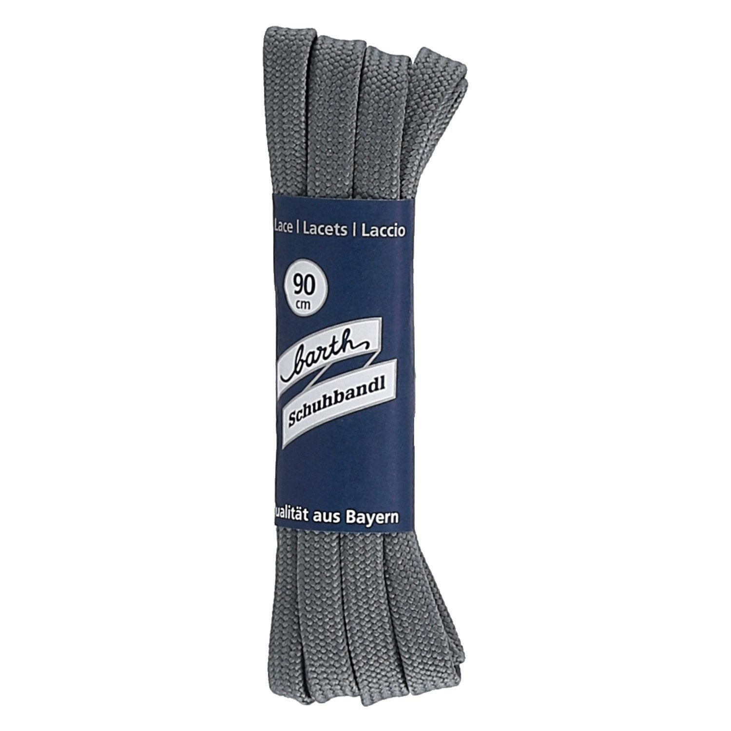 barth schuhbandl Schnürsenkel Modisch dunkelgrau 90cm