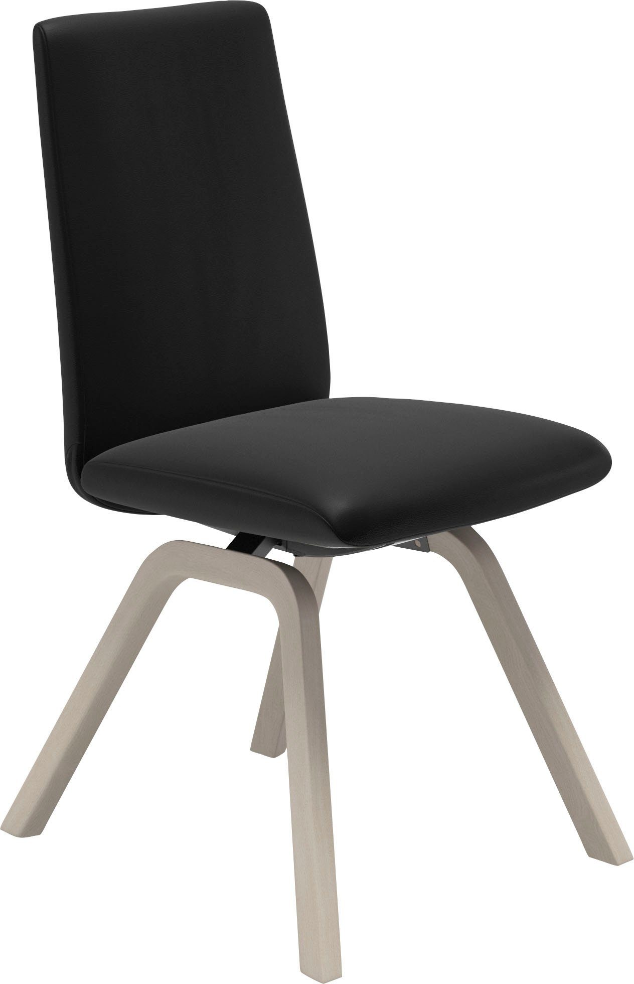 Stressless® Polsterstuhl Laurel, Low Back, Größe M, mit schräggestellten Beinen in Eiche gekalkt
