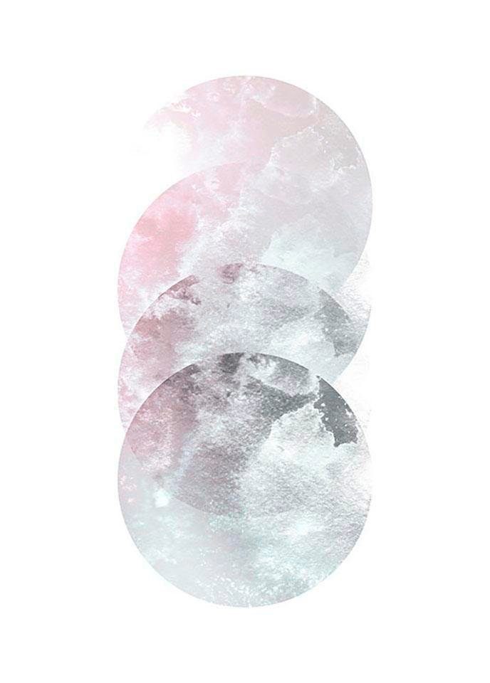 Komar Bild Tessera Calidum, Formen, Kunst (1 St), Wandbild zur Dekoration - ohne Rahmen. Reduzierter Preis € 19,90. Unverbindliche Preisempfehlung € 23,10