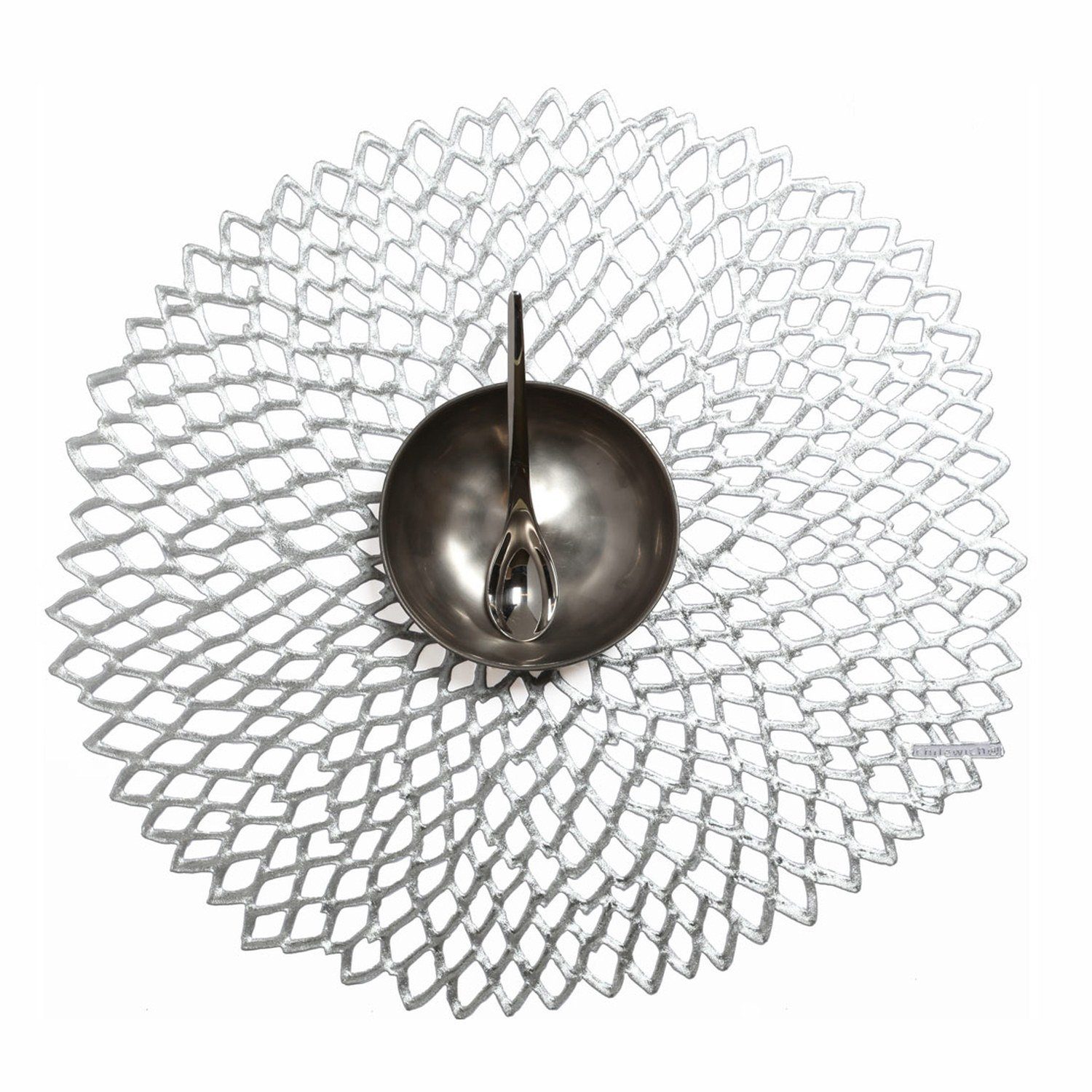 Chilewich Platzset Pressed Vinyl Dahlia Round günstig online kaufen