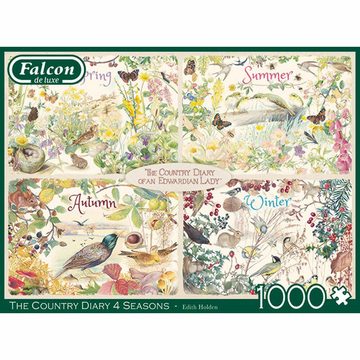 Jumbo Spiele Puzzle Falcon The Country Daury 4 Seasons 1000 Teile, 1000 Puzzleteile