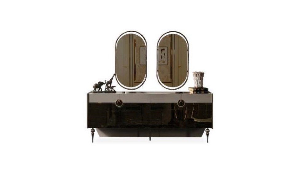 (2 / Stil Sideboard Kommoden Sideboard JVmoebel Sideboard italienischer Anrichte St., Spiegel) Moderner