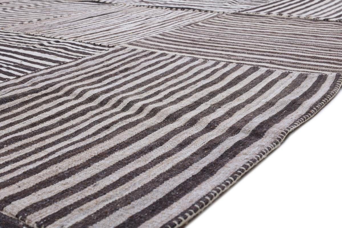 Orientteppich Kelim Fars Trading, Handgewebter Höhe: Orientteppich, 375x387 Nain Mazandaran 4 Antik rechteckig, mm