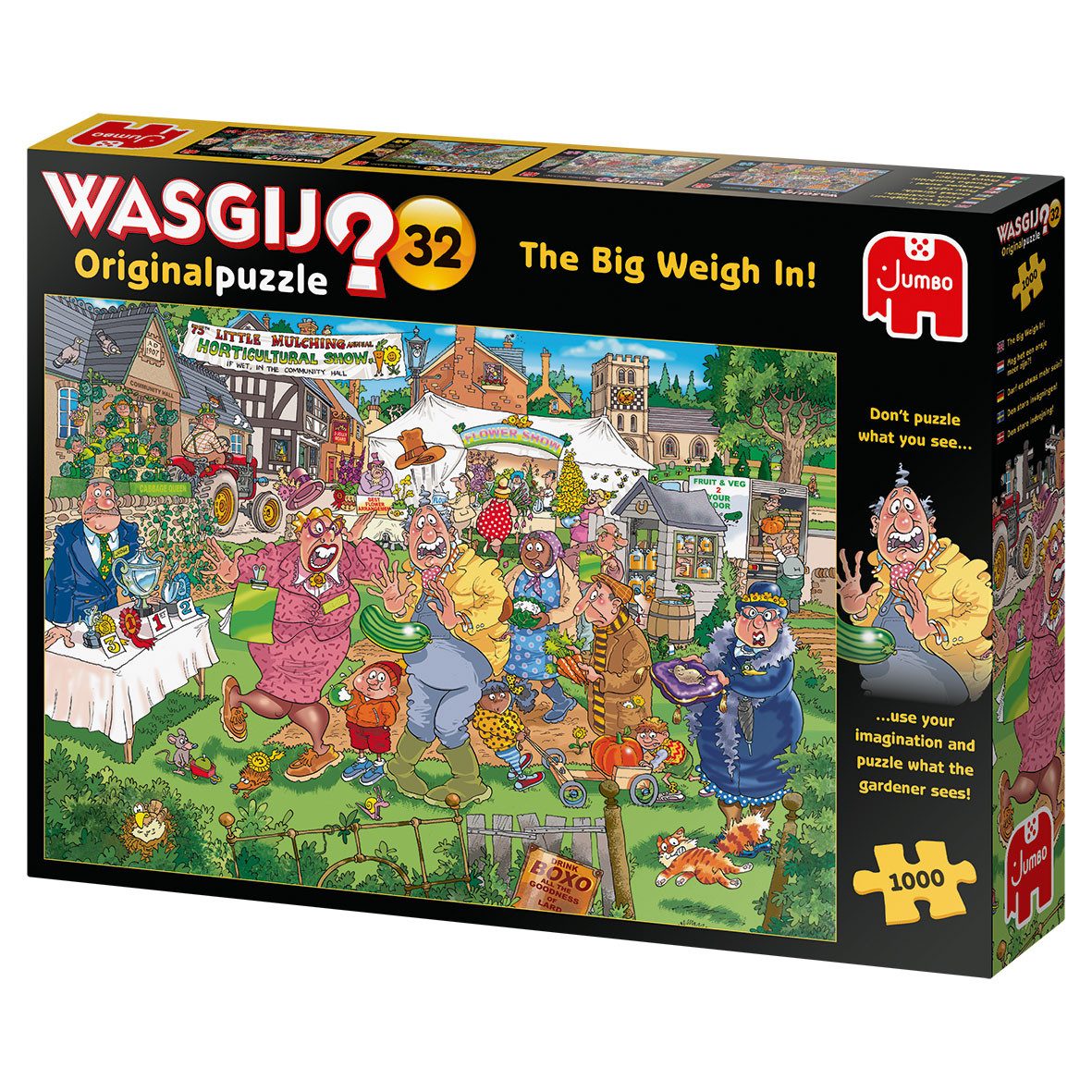 Jumbo Spiele Puzzle Wasgij Original 32 Darf es etwas mehr sein? 1000 Teile günstig online kaufen