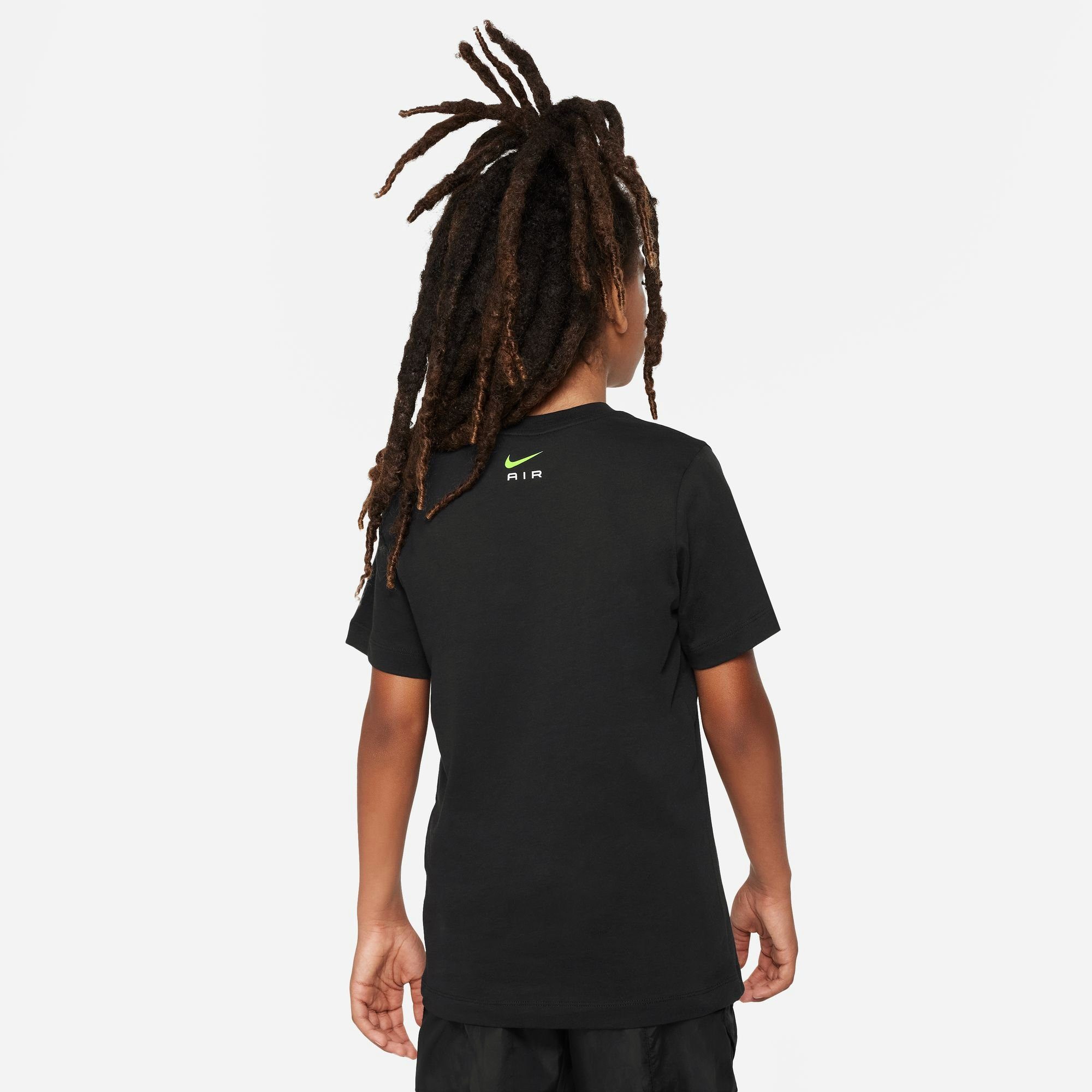 TEE T-Shirt für NSW Sportswear Nike BLACK/VOLT AIR Kinder - N