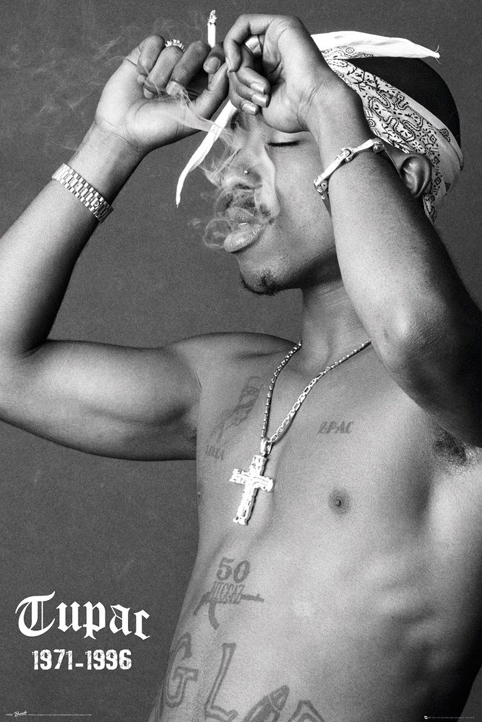 GB eye Poster Tupac Shakur Poster Smoke 61 x 91,5 cm